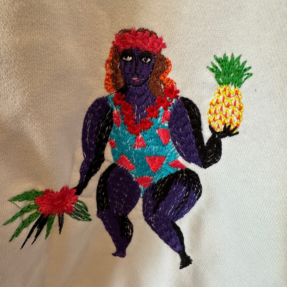 RARE β Katyaβ Dobryakova Embroidered Sweatshirt β Medium - Picture 7 of 10